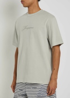 Jacquemus Le Tshirt Pigmento Cotton T-shirt Beige