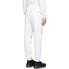 Stone Island White Logo Badge Lounge Pants