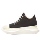 Rick Owens DRKSHDW Men's Abstract Lo Sneakers in Black/Milk