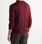 Canali - Merino Wool Sweater - Burgundy