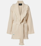 Alanui Finest fringed cashmere and cotton cardigan