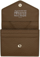 Maison Margiela Brown Business Card Holder