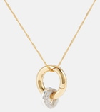 Jil Sander - Crystal-embellished pendant necklace