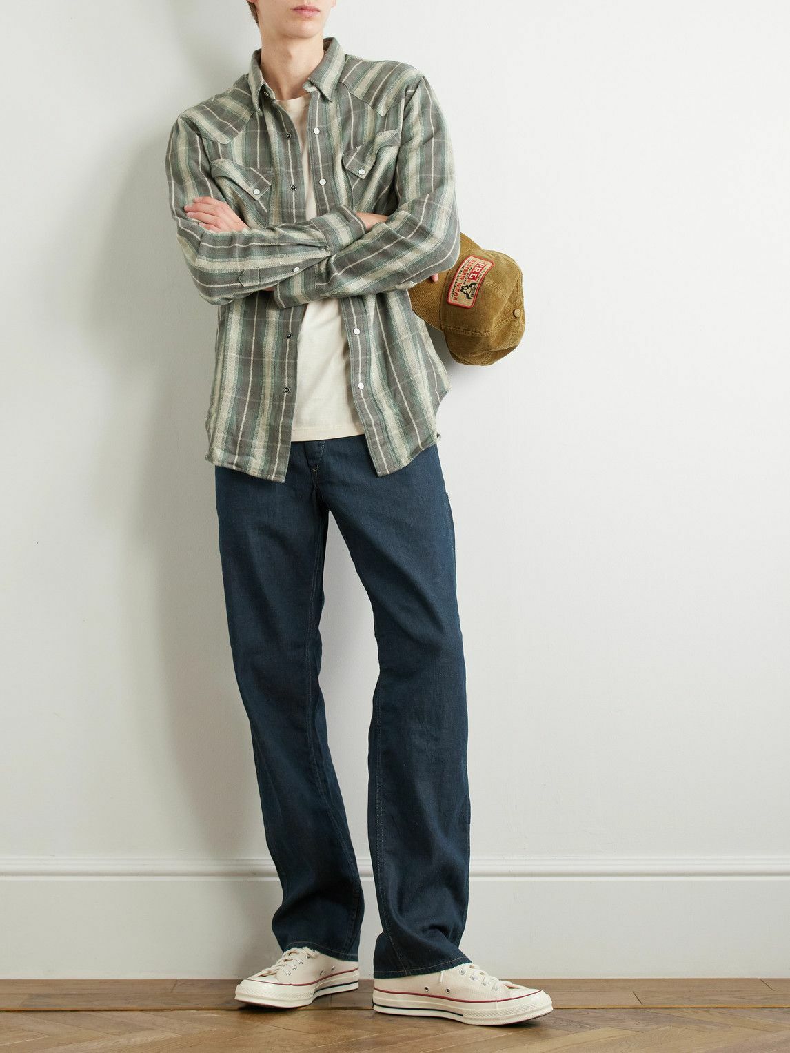 RRL - Straight-Leg Indigo-Dyed Denim Trousers - Blue