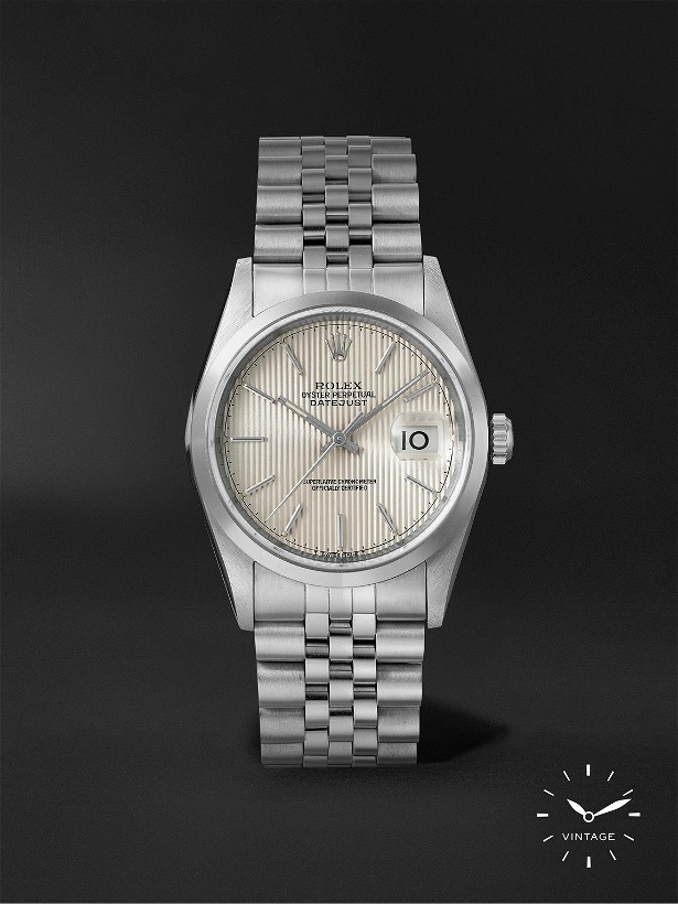 Photo: Wind Vintage - Vintage 1997 Rolex Datejust Automatic 36mm Steel Watch, Ref. No. 16200