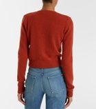 Saint Laurent Cropped cashmere sweater