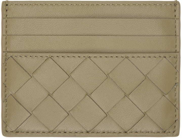 Photo: Bottega Veneta Taupe Credit Card Case