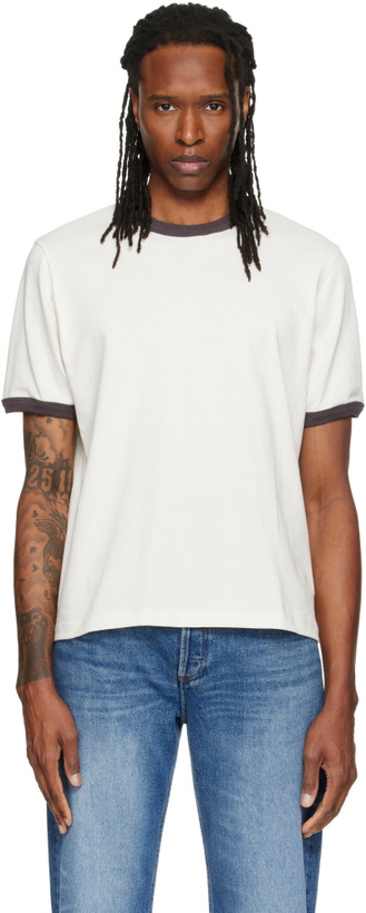 Photo: JEANERICA Off-White Ringer T-shirt