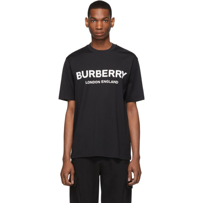 Photo: Burberry Black Letchford Logo T-Shirt