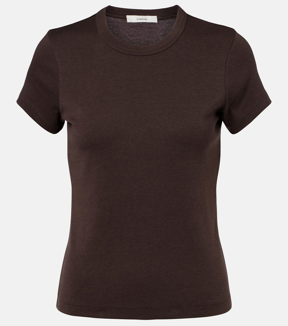 Vince '90s Shrunken cotton-blend T-shirt