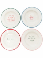 LAETITIA ROUGET X Browns Printed Stonewear Plates Set