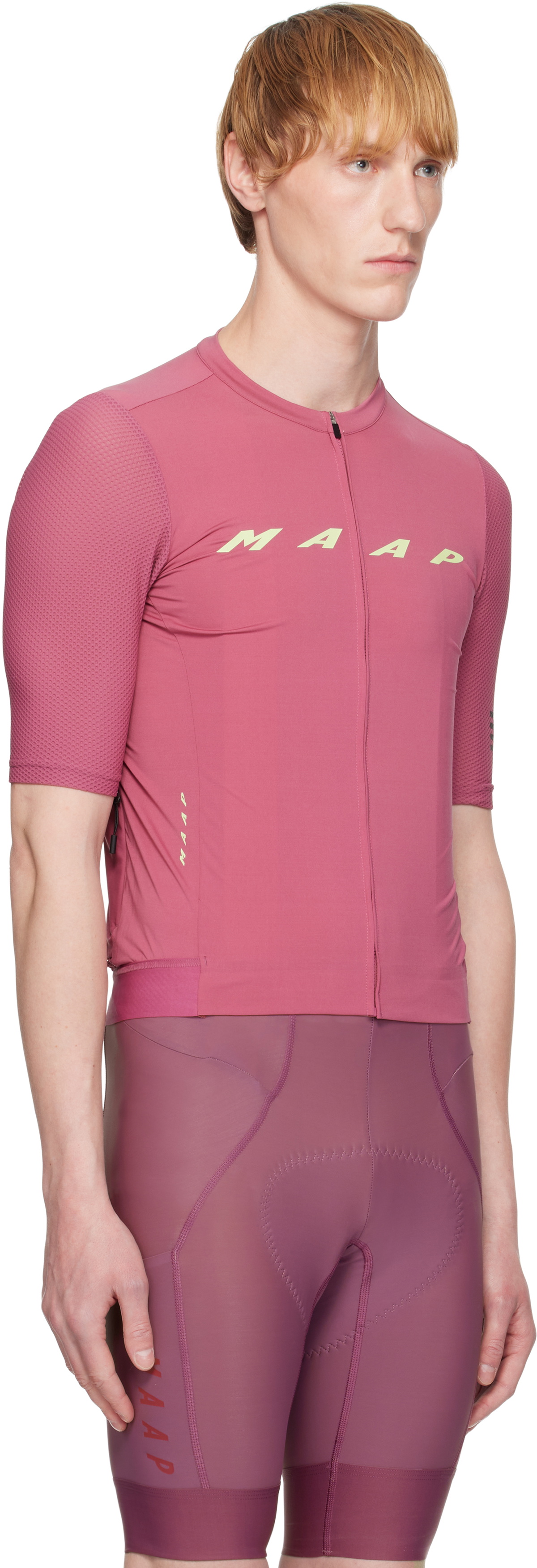 MAAP Pink Evade Pro Base Jersey 2.0 Cycling Top
