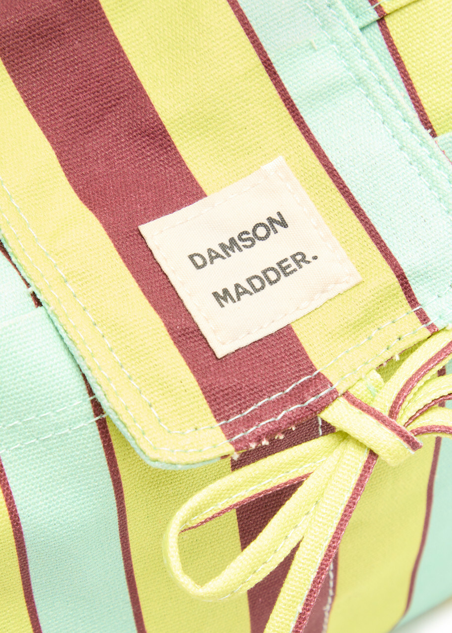 Damson Madder Tati Canvas Shoulder bag - Lime - One Size