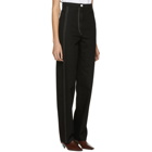 Lemaire Black High-Waisted Jeans