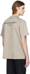 Wooyoungmi Gray Patch T-Shirt