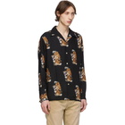 Wacko Maria Black Tim Lehi Edition Hawaiian Shirt