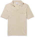 NN07 - Ryan Slim-Fit Mélange Cotton and Linen-Blend Polo Shirt - Neutrals