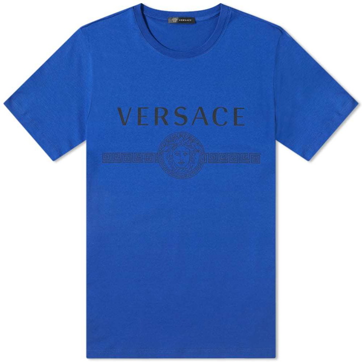 Photo: Versace Classic Logo Tee Bluette