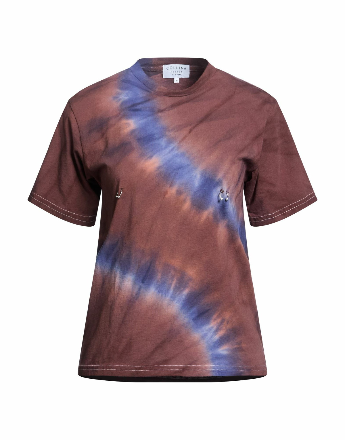 Collina Strada Womens T-shirt Burgundy