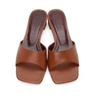 Staud Brown Simone Mules