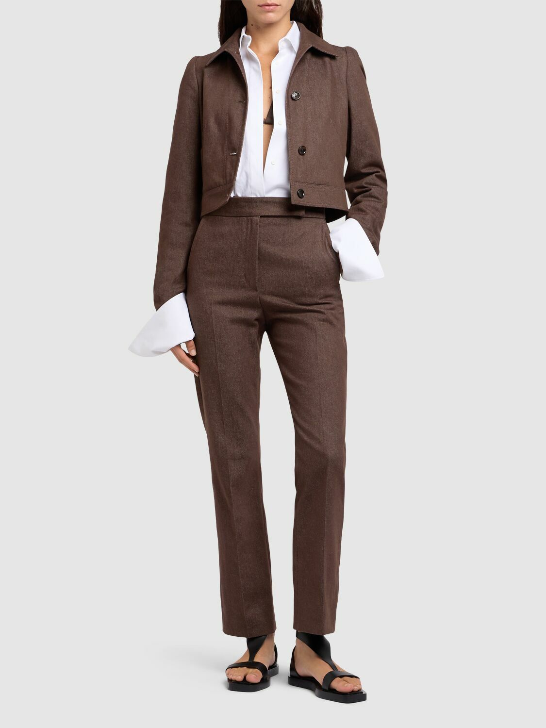 パンツ Max Mara SS25 GALIZIA DENIM TROUSERS (2511131013600 002) Denim trouser pants | Max Mara
