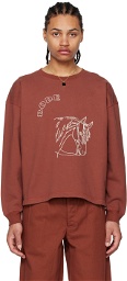 Bode Brown Pony Sweatshirt