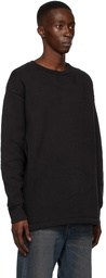 Acne Studios Black Back Logo Sweatshirt