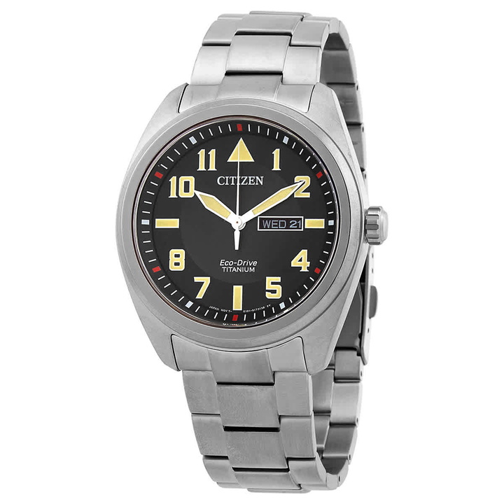Photo: Citizen Eco-Drive Garrison Black Dial Me's Watch BM8560-53E