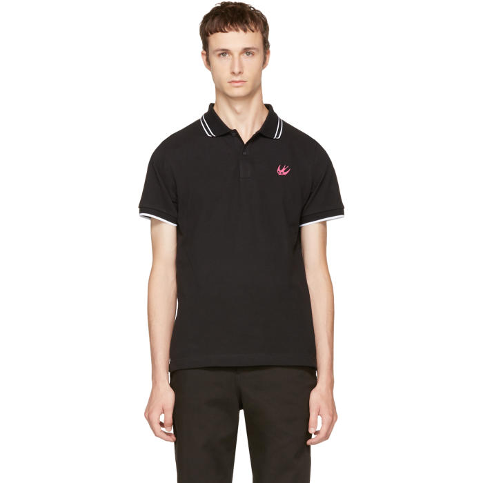 Photo: McQ Alexander McQueen Black Swallow Polo