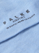 FALKE - Airport Virgin Wool-Blend Socks - Blue