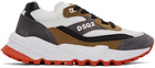 Dsquared2 White & Tan Free Sneakers