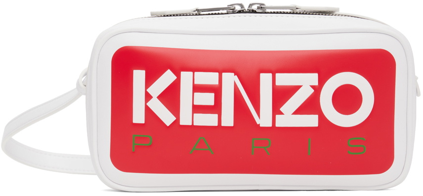 Kenzo White 'Kenzo Paris' Bag Kenzo