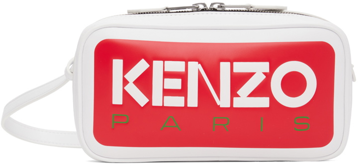 Photo: Kenzo White 'Kenzo Paris' Bag