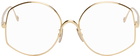 LOEWE Gold Refined Metal Glasses