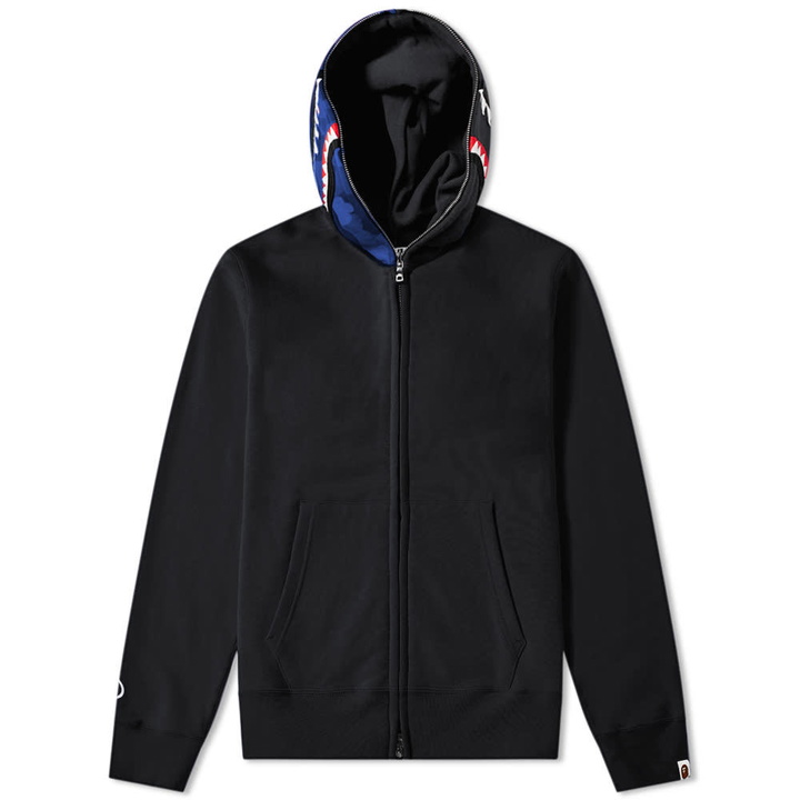 Photo: A Bathing Ape Full Zip Shark Hoody