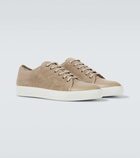 Lanvin DBB1 leather-trimmed sneakers