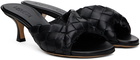 Bottega Veneta Black Blink Mules