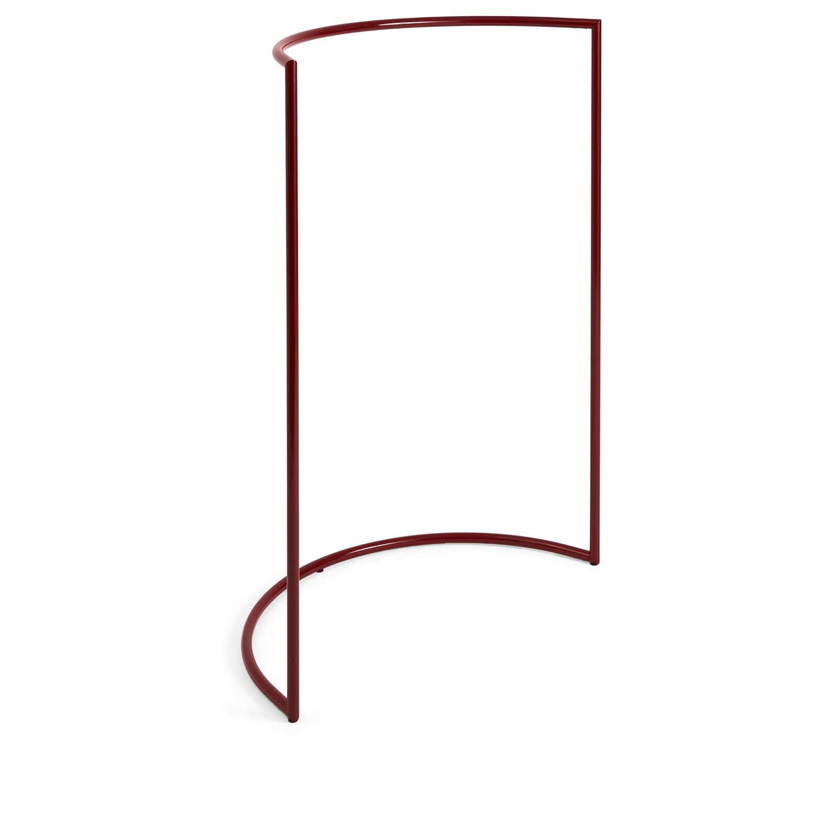 HAY Colour Clothing Rack C-Shape in Maroon Red HAY