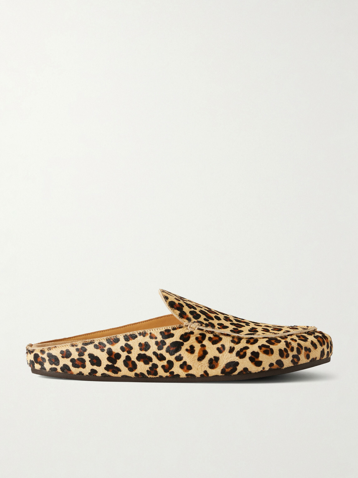 VINNY's - Donnie Leopard-Print Pony Hair Loafers - Animal print