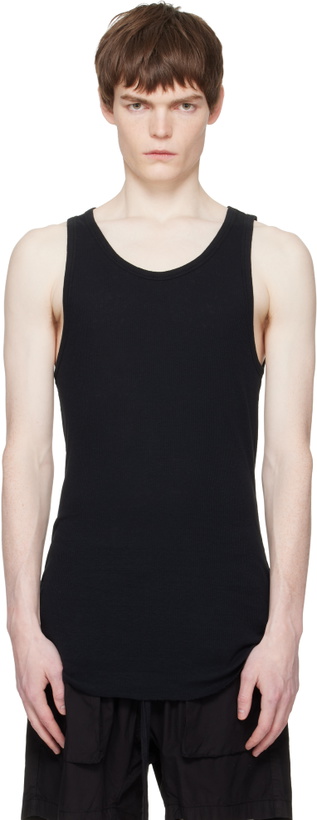 Photo: thom/krom Black M TS 947 Tank Top