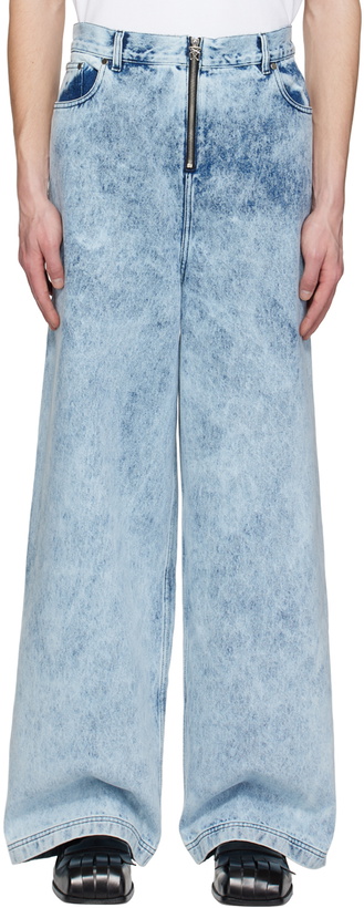 Photo: LGN Louis Gabriel Nouchi Blue Washed Jeans