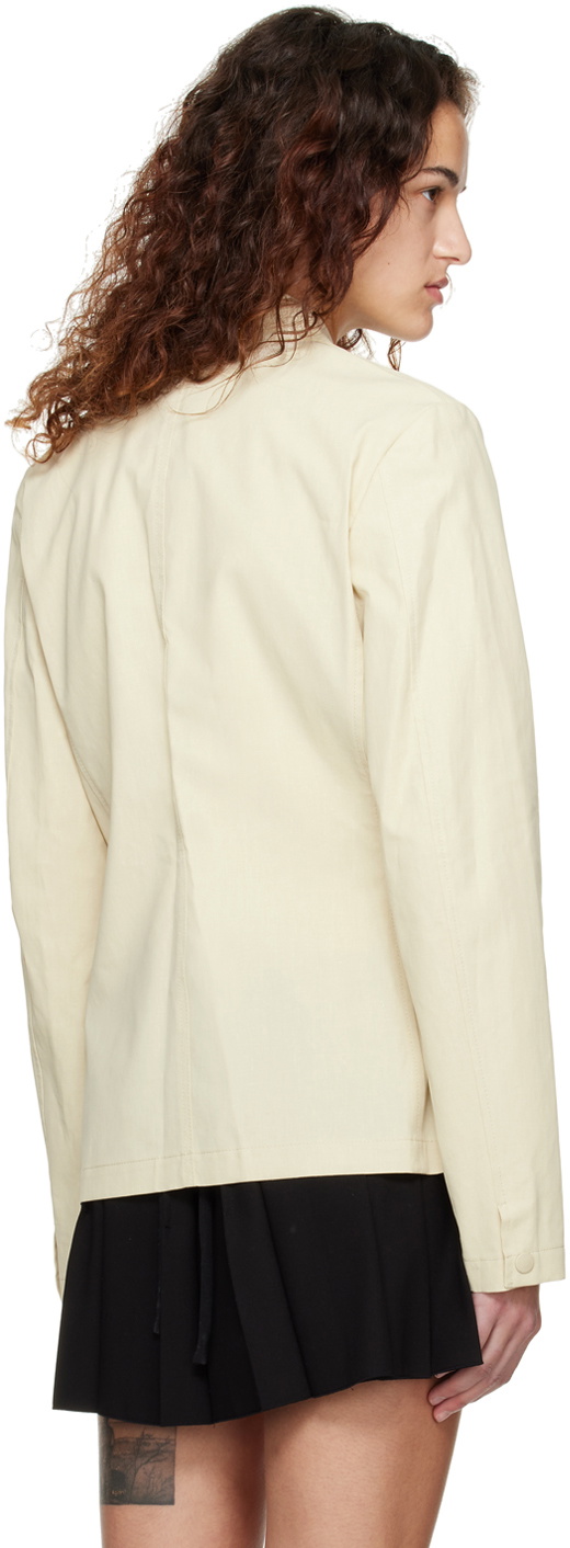 LOW CLASSIC Beige Pocket Jacket