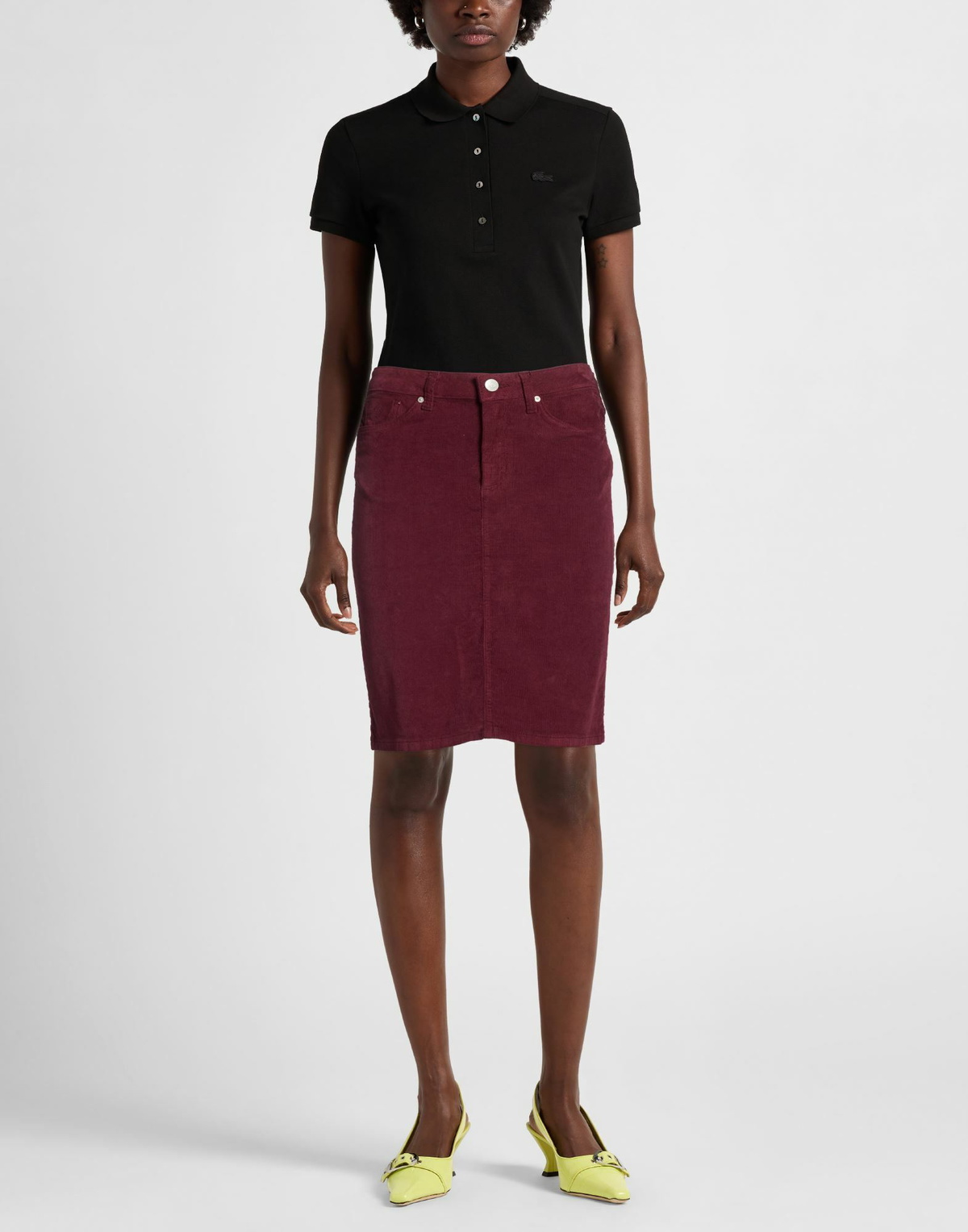 Gant Womens Mini skirt Burgundy