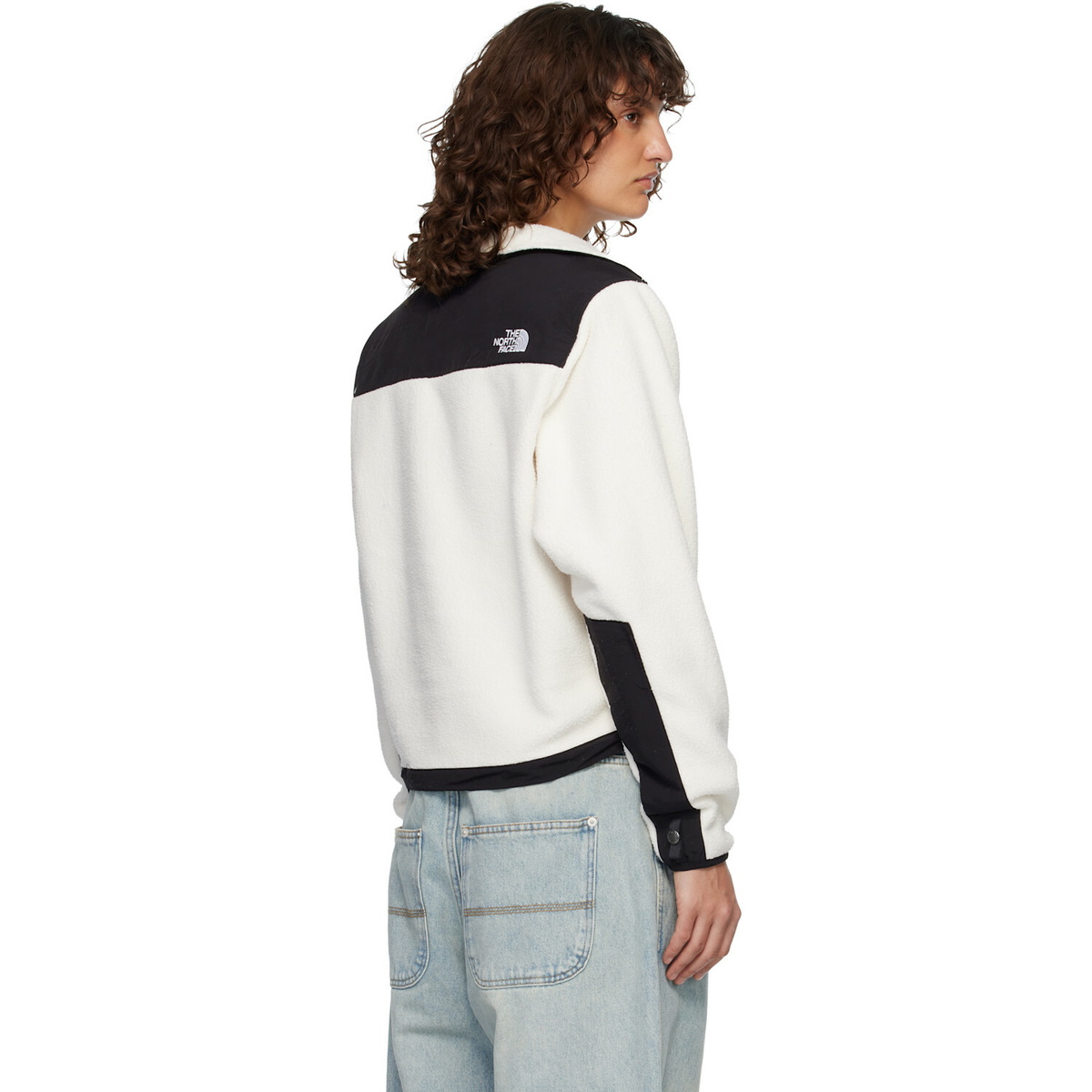 The North Face White Retro Denali Jacket