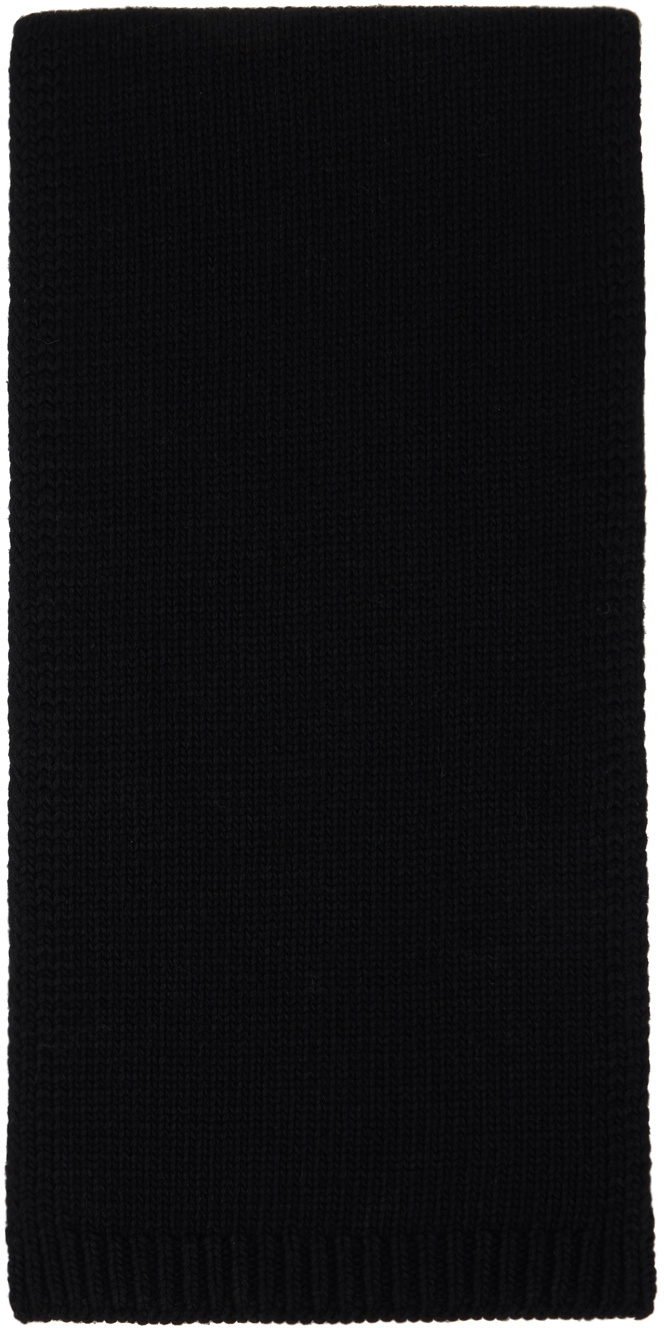 Dsquared2 Black Be Icon Scarf