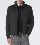 Zegna Cashmere zip-up cardigan