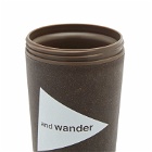 and wander Men's Coffee Tumbler in Brown