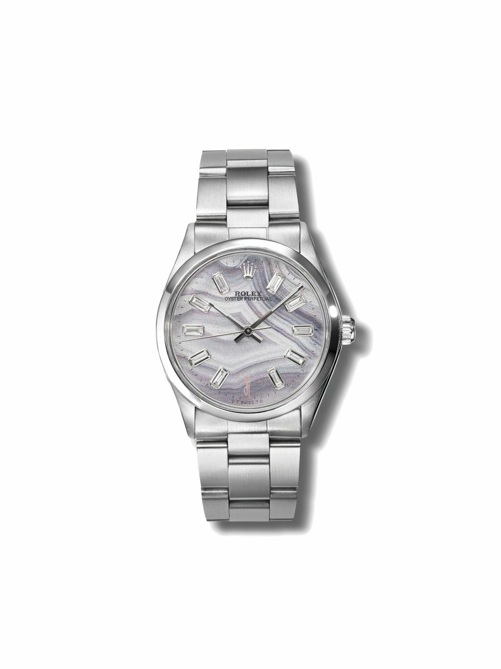 Jacquie Aiche Grey Reworked Vintage Rolex Oyster Perpetual Watch