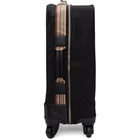 Paul Smith Black Canvas Multistripe Suitcase