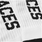 PLACES+FACES Men's Flame Sock in White